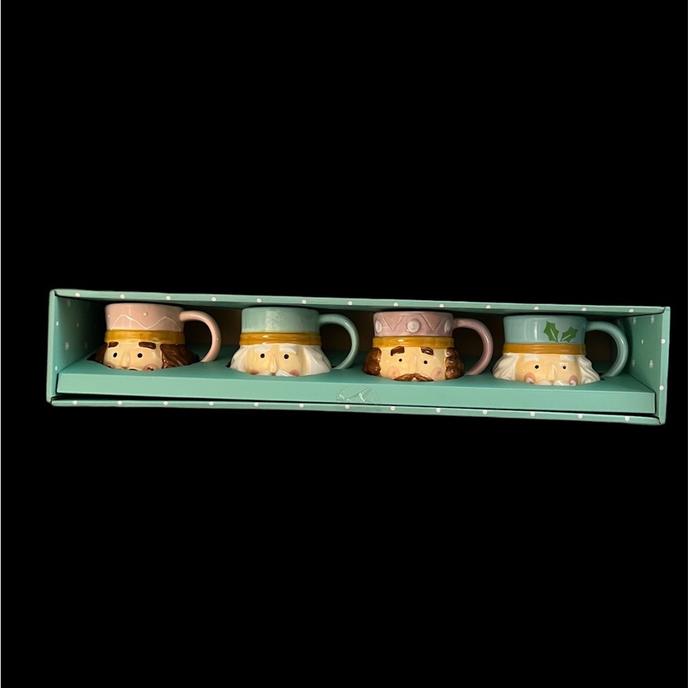 Lang Nutcracker Espresso Cup Set NWT
